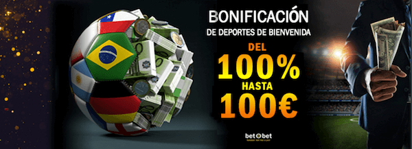 Análisis opiniones Betobet - Bono de Bienvenida de deportes de 100% hasta $95.000 CLP