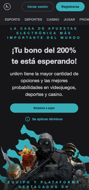 Unikrn Promo Code - Bonus de 200%