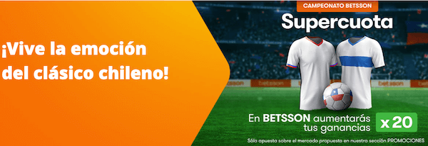 Supercuota Betsson x20 - Clásico del Campeonato Betsson