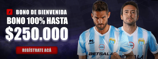 Bono de Bienvenida Betsala - Ahora hasta 250.000 CLP con tu primer depósito.