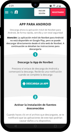 Novibet - Aplicación de apuestas deportivas