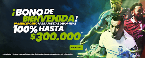 Bono de bienvenida Bet7 de $300.000 CLP