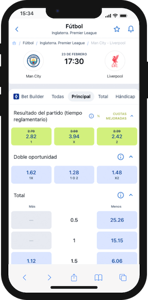 Pronóstico Manchester City vs Liverpool - 23.02.2025 Premier League